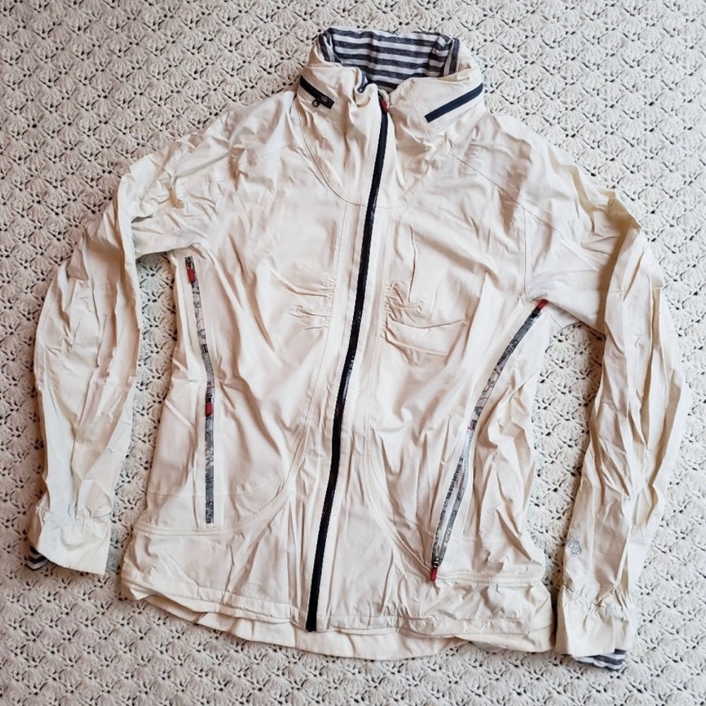 Lululemon Athletica Full Zip Hooded Rain Jacket